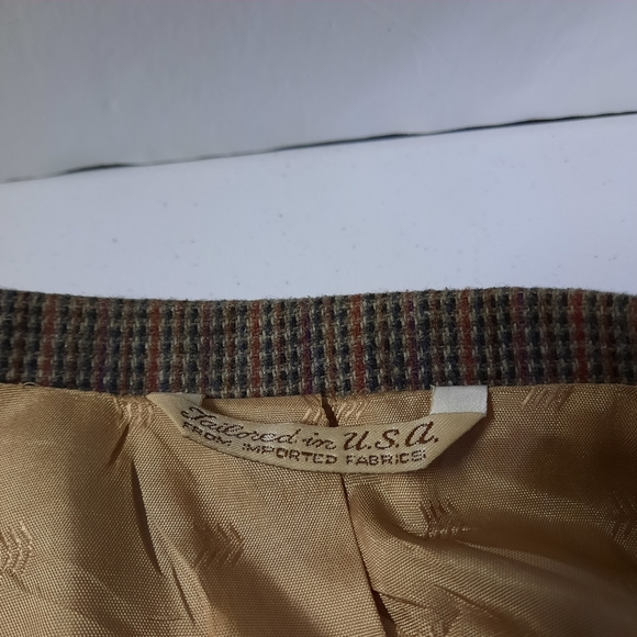 Austin Manor Mens Wool Sport Coat Size 42L - Picture 10 of 11